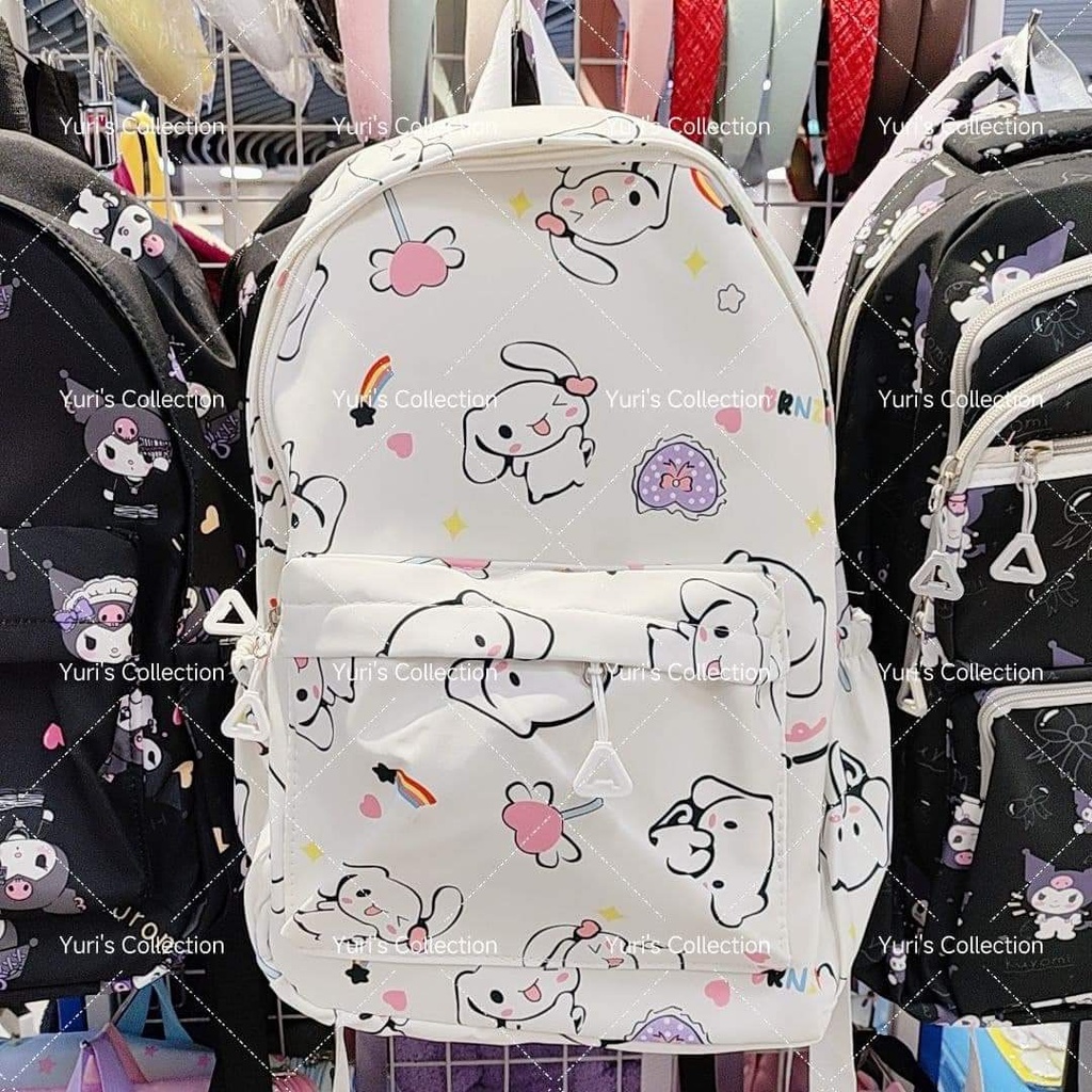 Waterproof Casual Backpack \ Cinnamon *White*