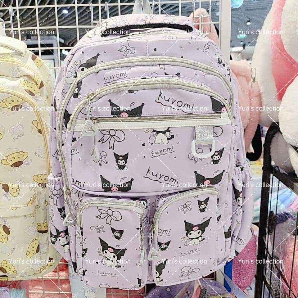 Kuromi Backpack (Purple)
