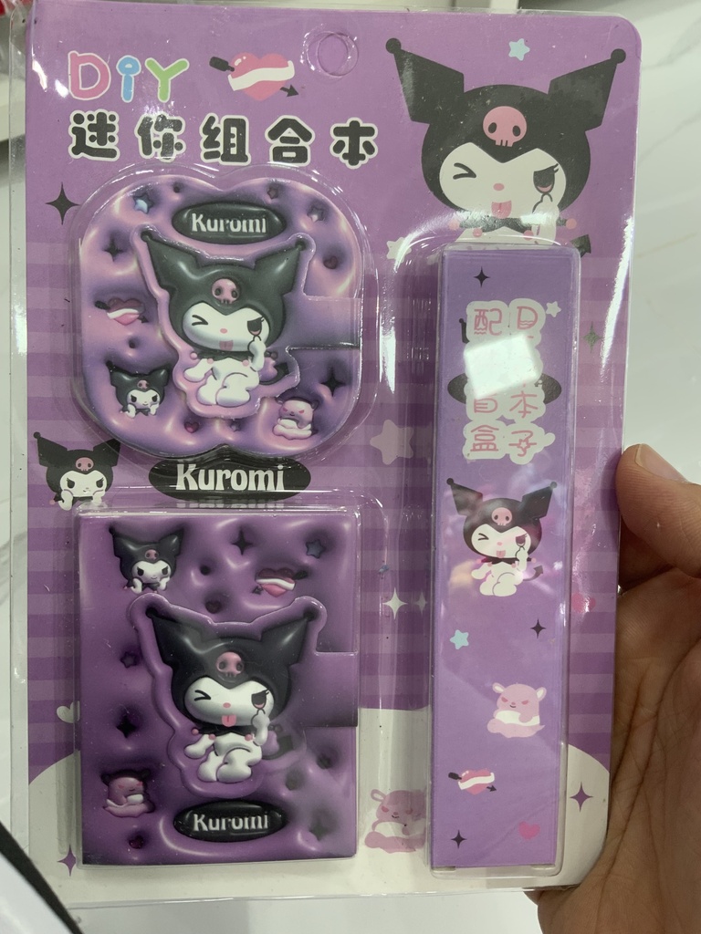 Kuromi Mini Notepad DIY (Purple)