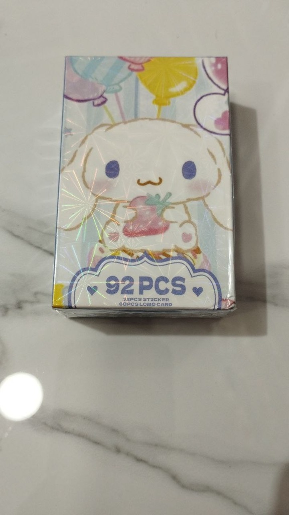 Cinnamon 92pcs(Lomo 60pcs)(Sticker 32pcs)
