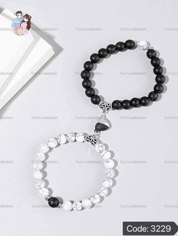 Magnetic Couple Bracelet