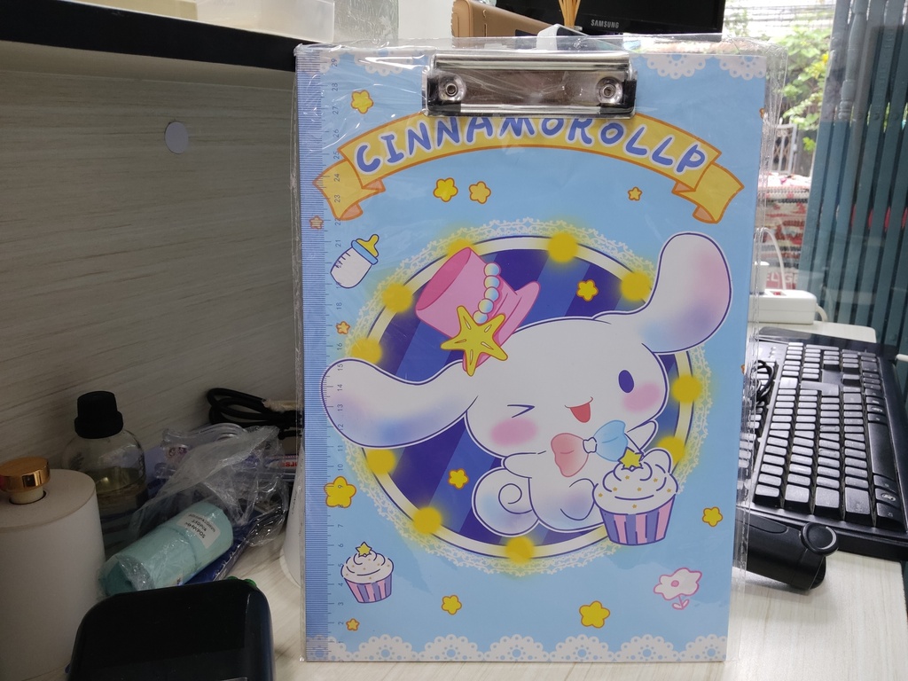 Cinnamon A4 Paper Holder (SkyBlue Color)