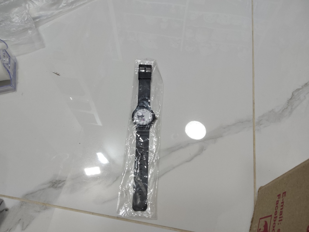 Kuromi Watch Long Rope (Black)