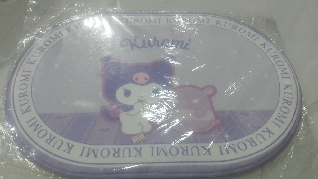 Kuromi Round Foot Mat 