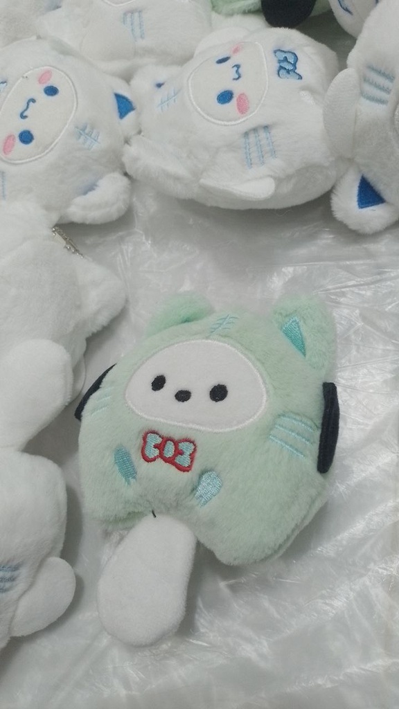 Plush Tail Keychain \ Pochacco 