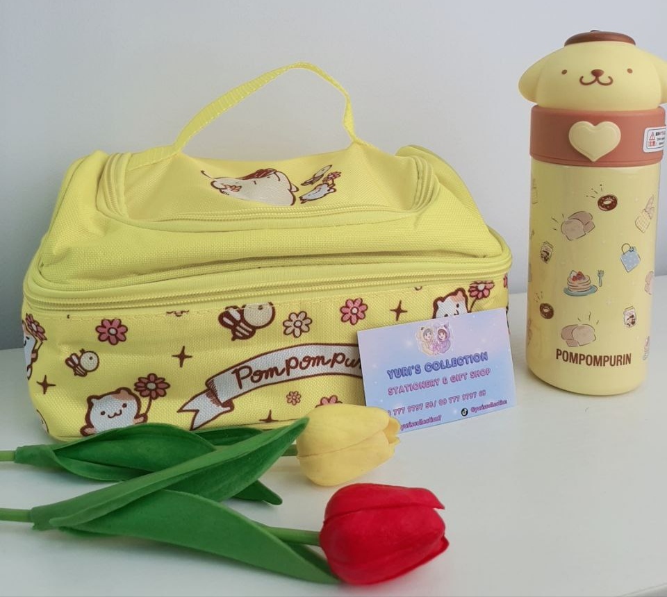 PomPom Lunch Box Bag \ (L)