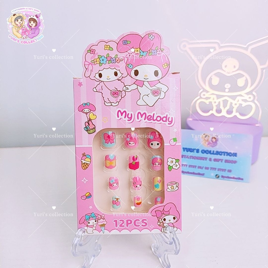 Nail With Glue 12pcs \ MyMelody 