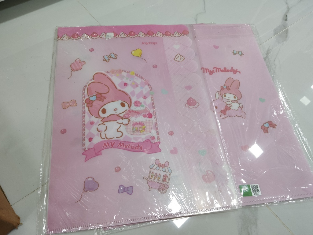 Mymelody license A4 3Layers File Folder