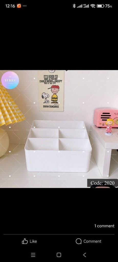 Desk Organizer (White)