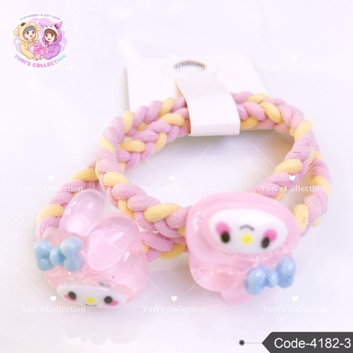 [4182-3] Topping Hair Tie \ MyMelody 
