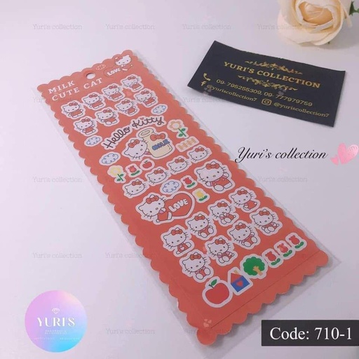 [710-1] Line Sticker \ HelloKitty 