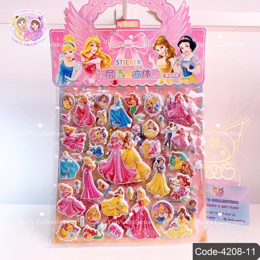 [4208-11] Sanrio Sticker \ Cinderella 