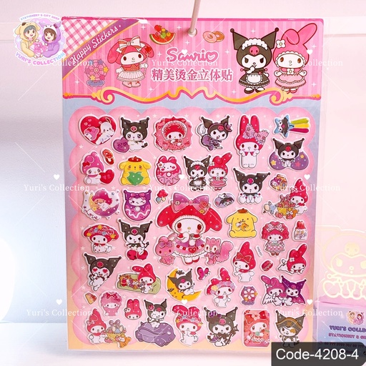 [4208-4] Sanrio Sticker \ MyMelody 