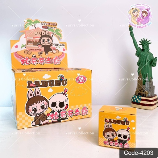 [4203] Blind Box \ Labubu Luckin Coffee