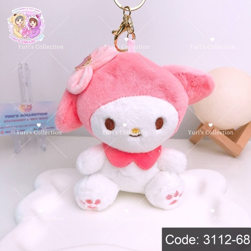 [3112-68] Mymelody Plush Keychain