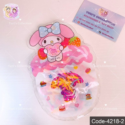 [4218-2] Sanrio Hair Rubber Bands \ MM