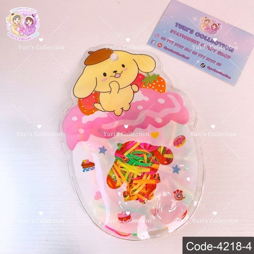 [4218-4] Sanrio Hair Rubber Bands \ PP