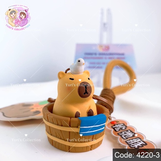 [4220-3] Capy Bara Keychain