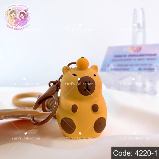 [4220-1] Capy Bara Keychain