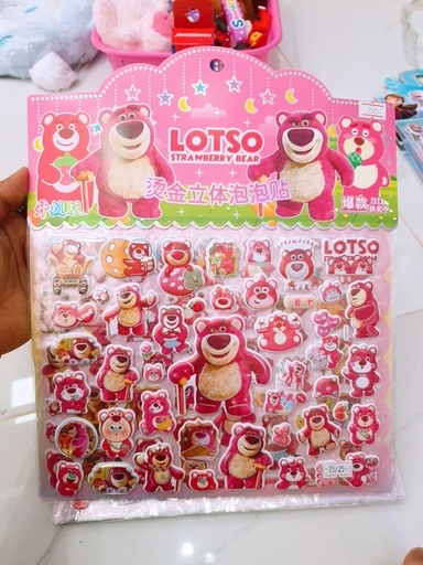 [4208-16] Sanrio Sticker \  Lotso 