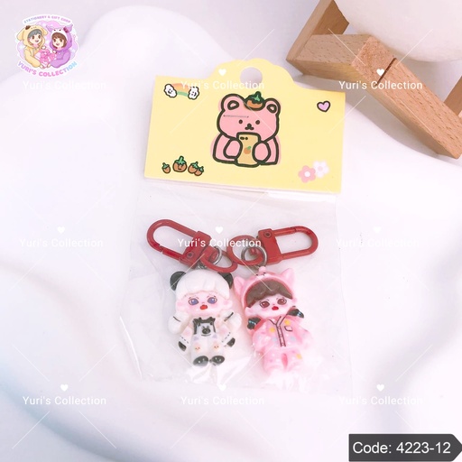[4223-12] Sanrio Keychain Pack \ Girl 
