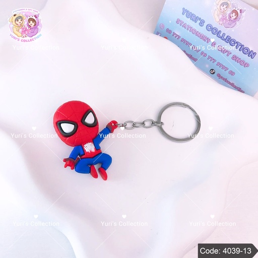 [4039-13] Keychain \ Spider Man *Red*