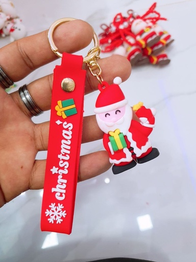 [4192-10] Christmas Keychain \ Santa Claus 