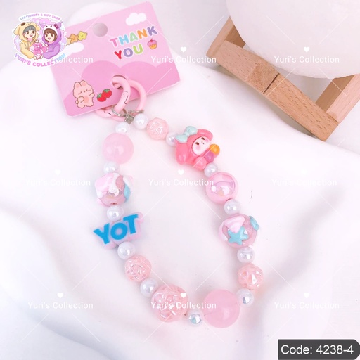 [4238-4] Sanrio Phone Strap Keychain \ MyMelody 