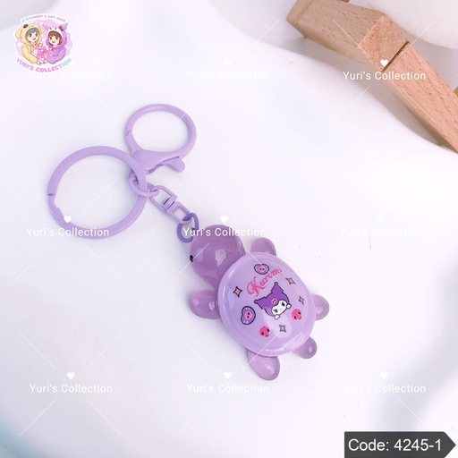 [4245-1] Turtle Keychain \ Kuromi