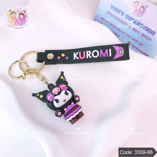 [3359-66] Keychain \ Kuromi 