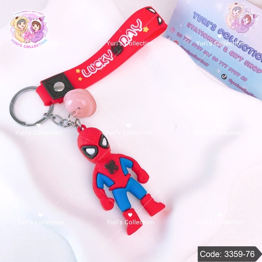 [3359-76] Keychain Lucky Day \ Spider Man 
