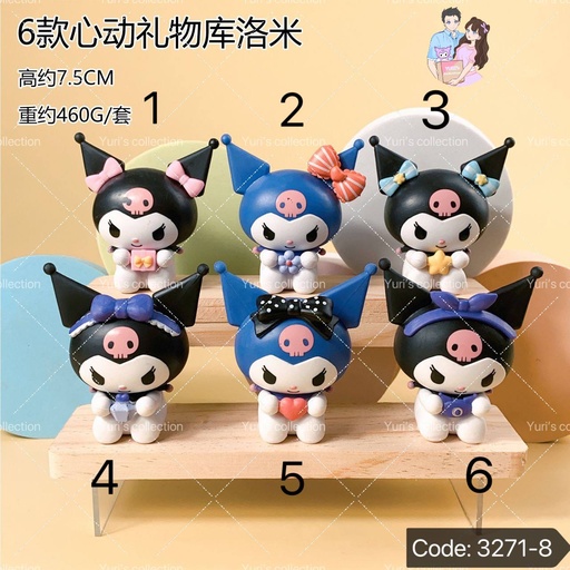 [3271-8(3)] Kuromi Figure