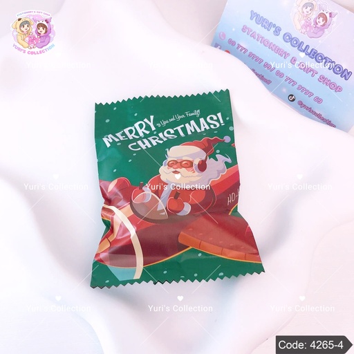 [4265-4] Christmas Blind Pack Keychain \ Santa Claus 