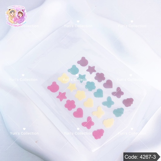 [4267-3] Skincare Sticker \ Acne Patches Waterproof *Bear*