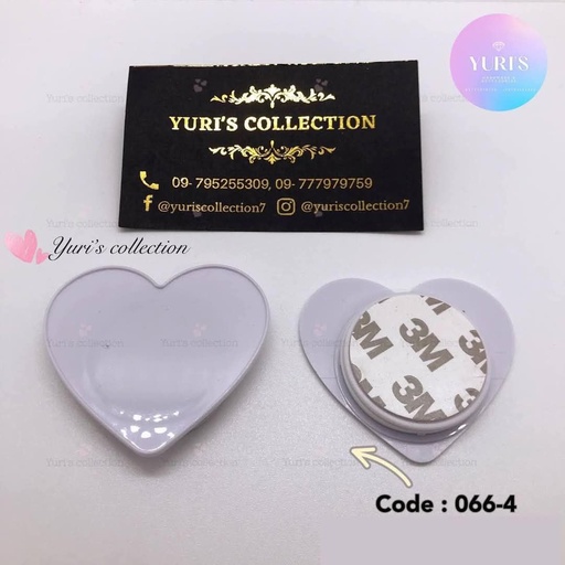 [066-4] Sanrio Pop Phone Socket \ Heart 