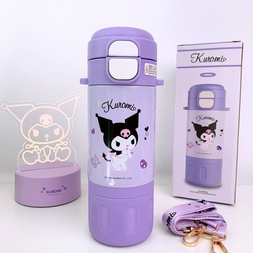 [4280] Kuromi Insulated Water Bottle