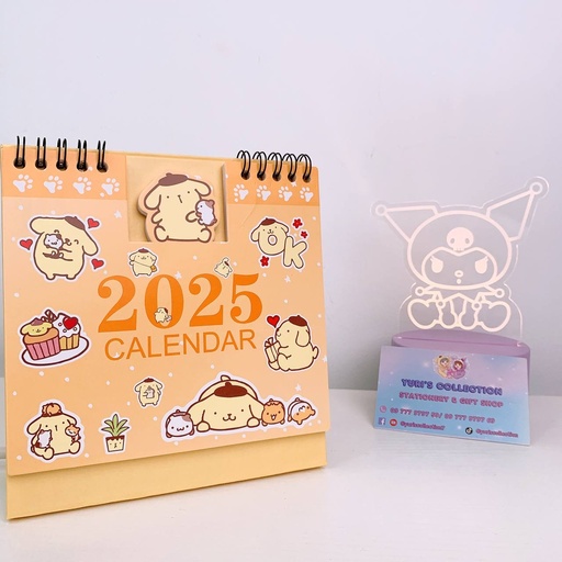 [4290-2] 2025 Sanrio Calendar/ PP