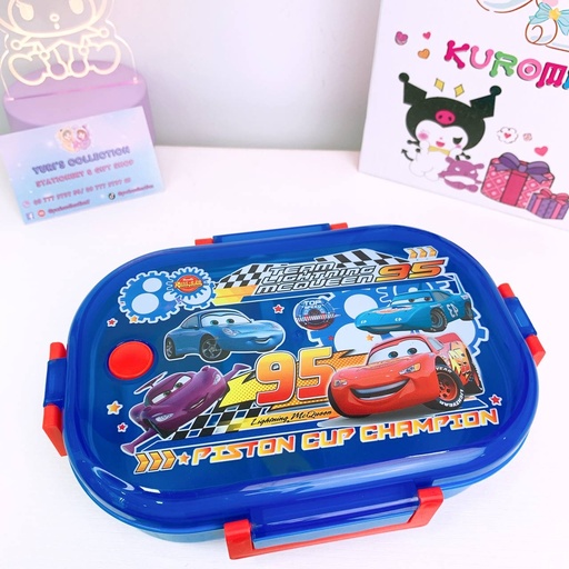 [4050-5] Lunch Box Steel \ Cars (2 Kant)