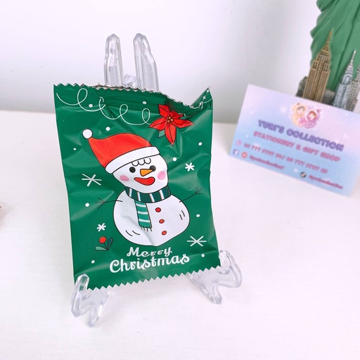 [4265-5] Christmas Blind Pack Keychain \ Snowball