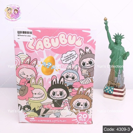 [4309-3] Egg Knocker Toy *20pcs* / Labubu