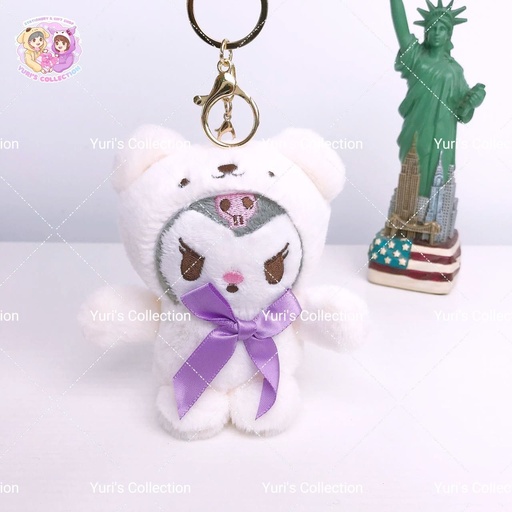 [3112-82] Plush Keychain \ Kuromi 