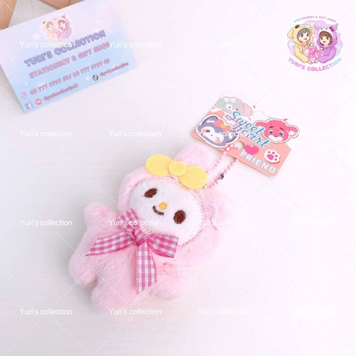 [4328-2] Plush Keychain / MyMelody 