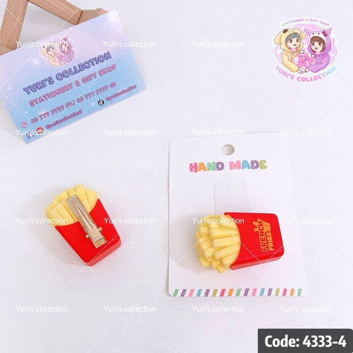 [4333-4] Snack Clip/ French Fries