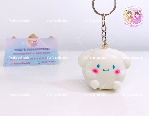 [4338-3] Sanrio Mini Squishy Keychain \ Cinna 