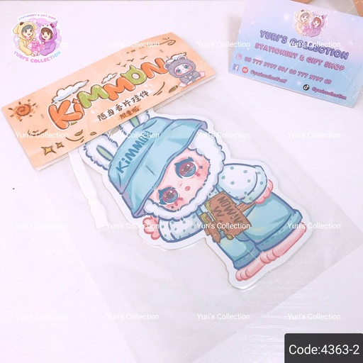 [4363-2] Keychain \ Kimmon *White\Blue*