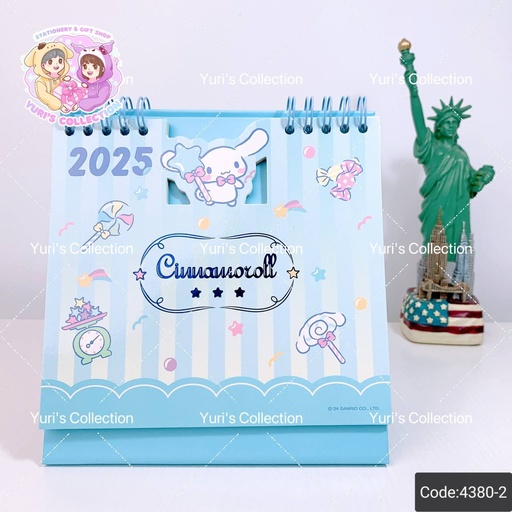 [4380-2] 2025 Sanrio Calendar License / Cinnamon