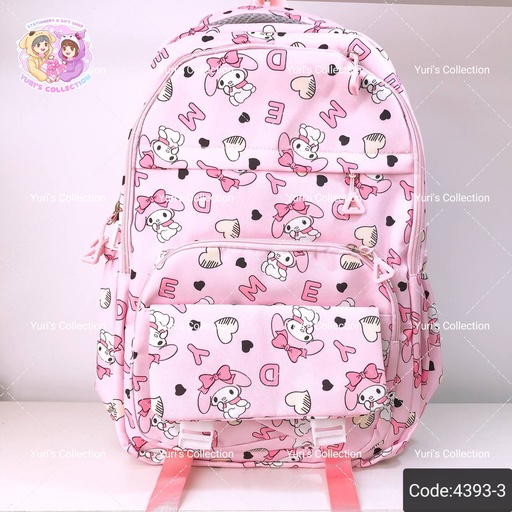 [4393-3] Sanrio Backpack \ MyMelody 