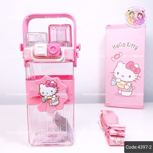[4397-2] Sanrio 2 in 1 Water Bottle 570ML / Hello Kitty 