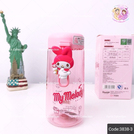 [3838-3] MyMelody Water Bottle (350ml) 