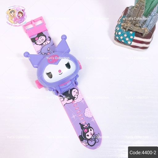 [4400-2] Projector Watch *24 Images* / Kuromi *Purple*